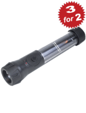 3 for 2 Solar Hybrid Flashlights