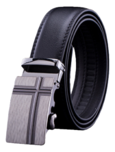 Mens Adjustable Cross Buckle Belt