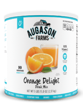 Augason Farms® Orange Delight Drink Mix #10 Can