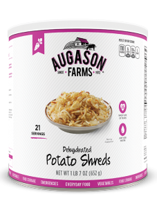 Augason Farms® Dehydrated Potato Shreds #10 Can