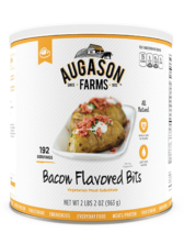 Augason Farms® Bacon Flavored Bits Vegetarian Meat Substitute Can