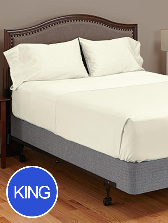 King My Pillow C Giza Dream Ivory Bed Sheets The Jim Bakker
